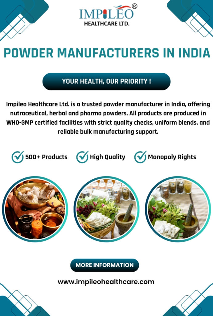 Powder Manufacturers in India