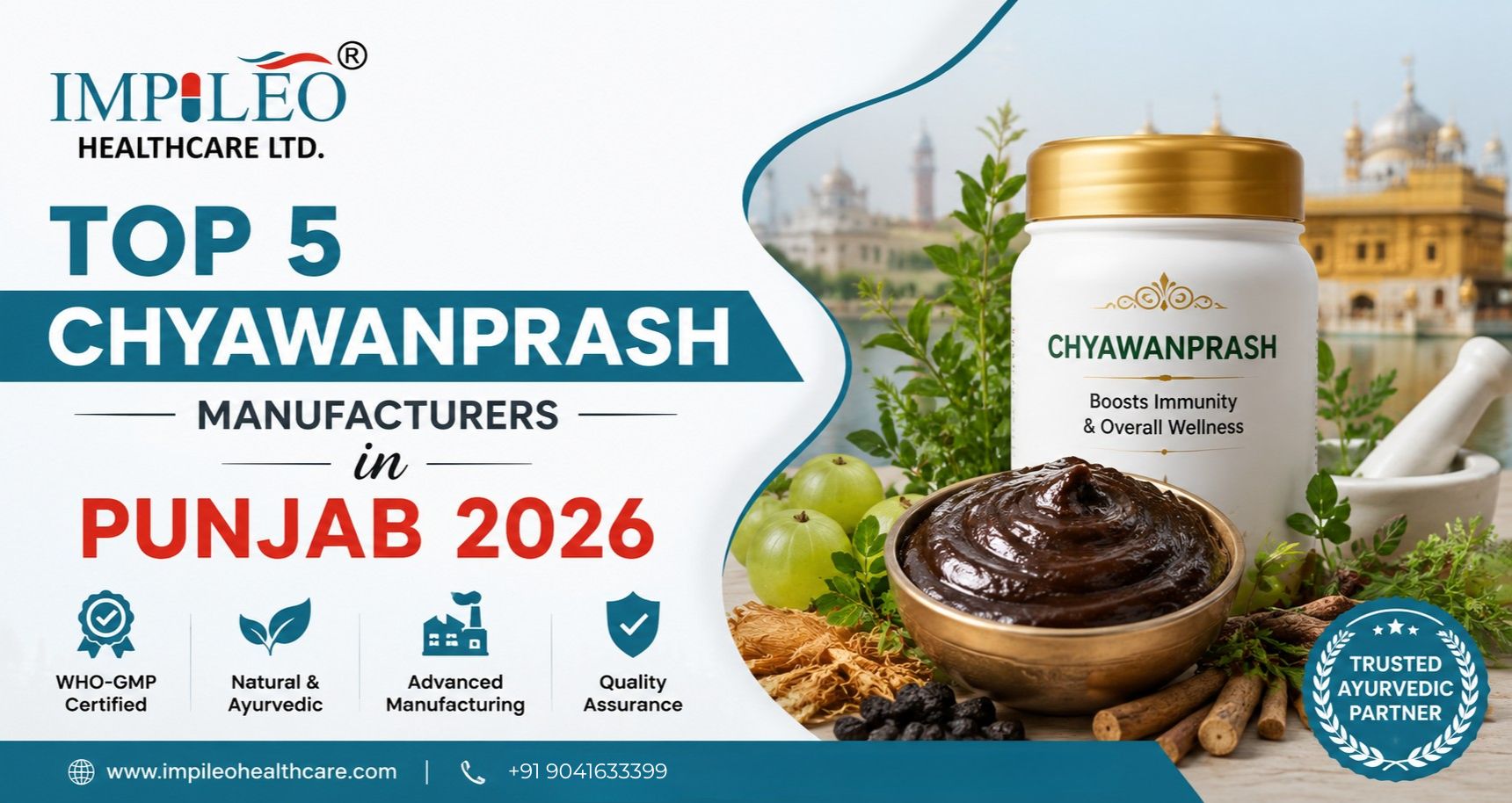 Top 5 Chyawanprash Manufacturers in Punjab 2026
