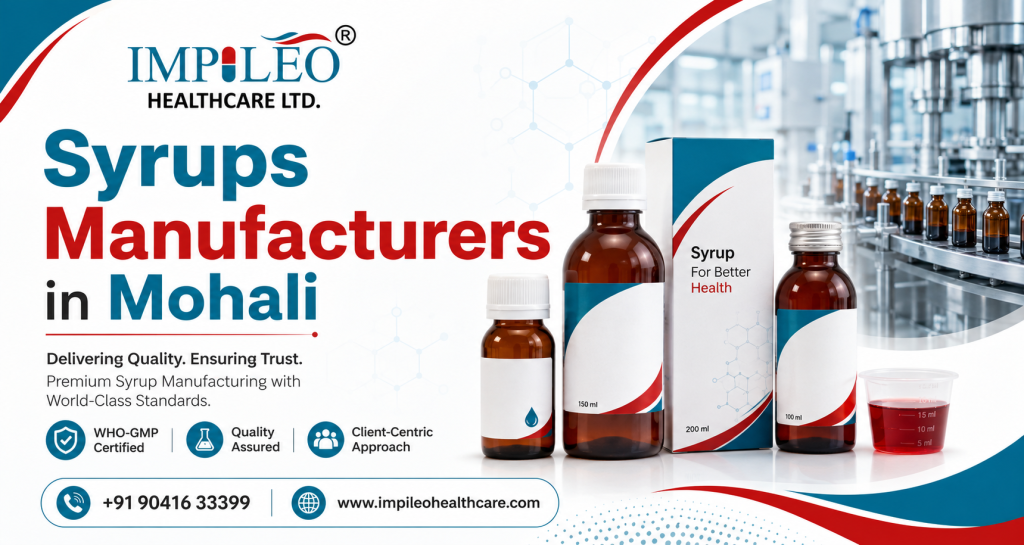 Syrups Manufacturers in Mohali